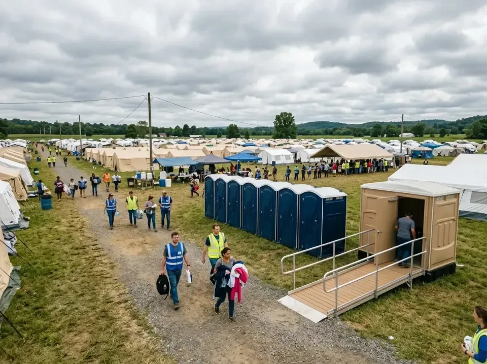 disaster-relief-camp-restrooms-010 — frequently asked questions, Dumpster & Portable Bathrooms Rental in Pocono Woodland Lak…